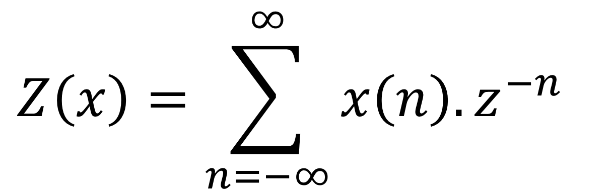 Z-Transform Formula